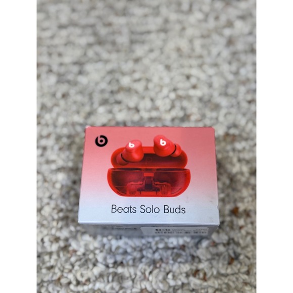 Beats Solo Buds - Wireless Bluetooth Earbuds - Red - New in Box - Picture 1 of 2